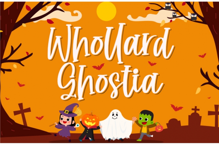 Whollard Ghostia Font Download
