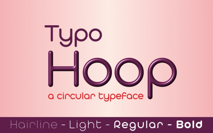 Typo Hoop Font Download