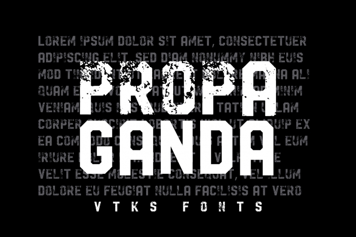 Vtks Propaganda Font Download