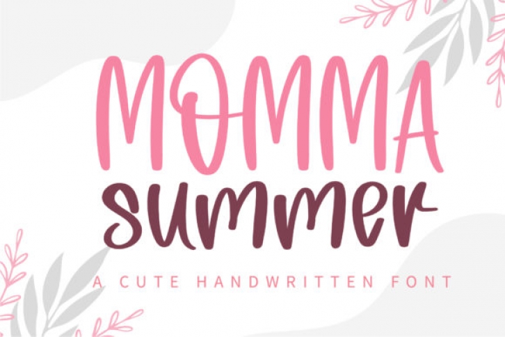 Momma Summer Font Download