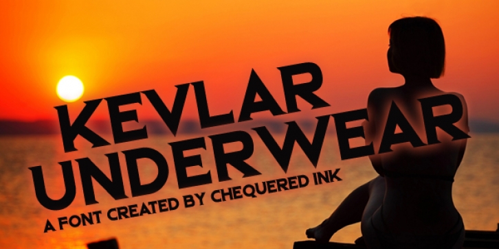 Kevlar Underwear Font Download