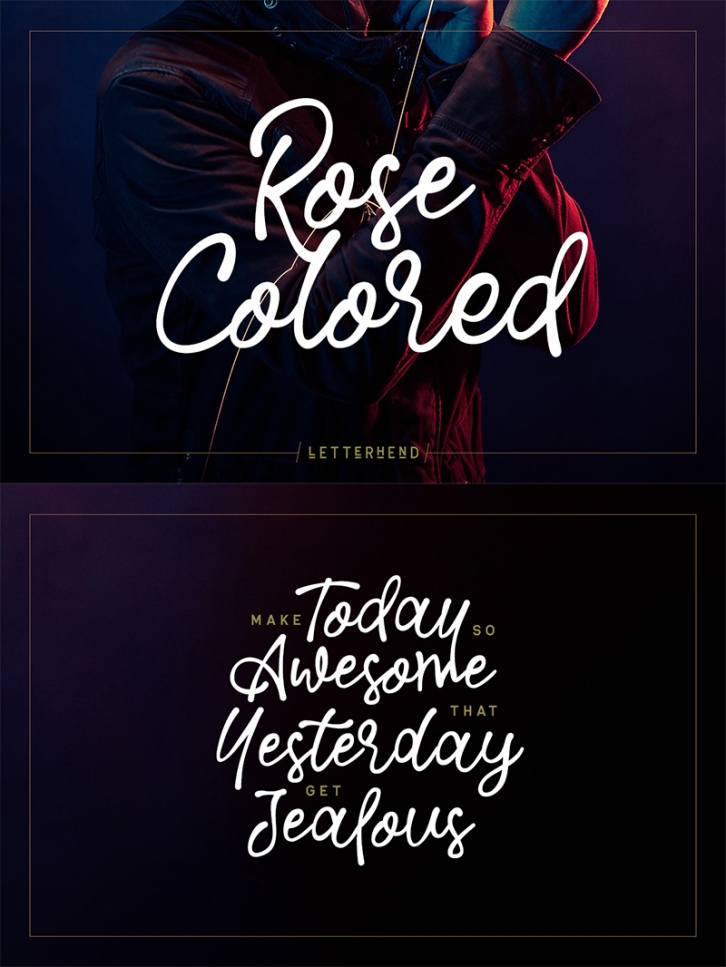 Rose Colored Font Download