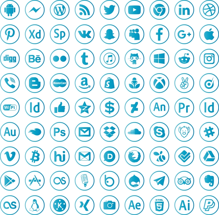 Social media Font Download