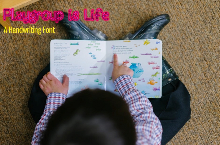 Playgroup is Life Font Download