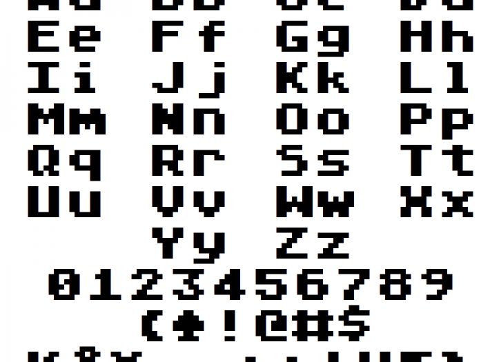 Atari Classic Font Download
