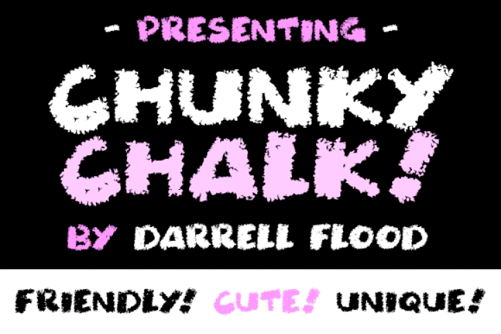 Chunky Chalk Font Download