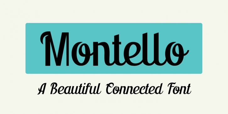 Montello DEMO Font Download