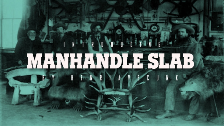 Manhandle Slab Font Download
