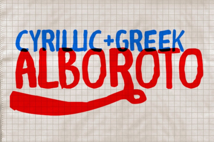 Alboroto Font Download