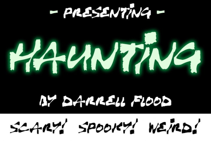Haunting Font Download