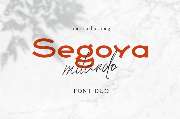 Segoya Milardo Duo Sans Serif Font Download