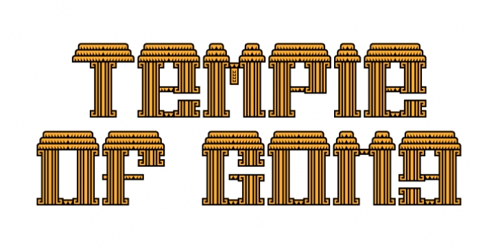 Temple of Gong Font Download