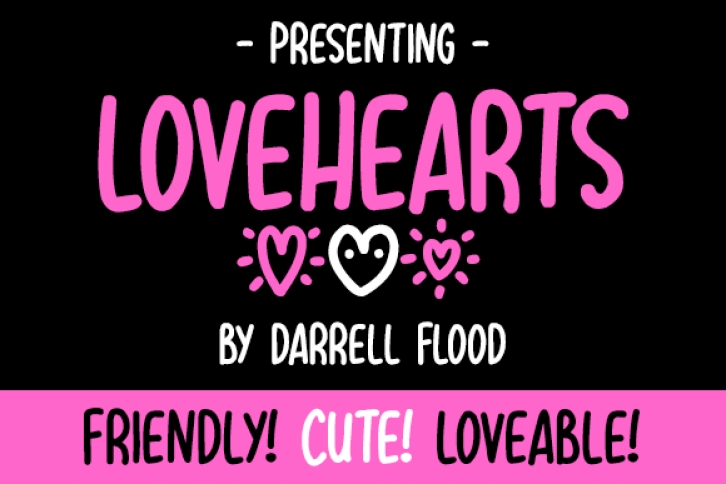 Lovehearts XYZ Font Download