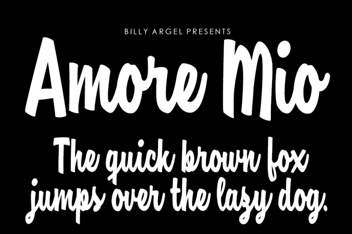 Amore Mi Font Download