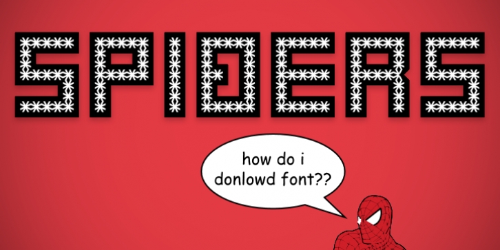 Spiderling Font Download