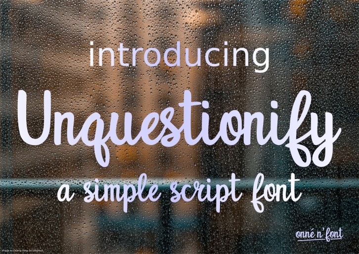 Unquestionify Font Download