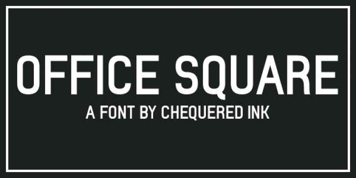 Office Square Font Download