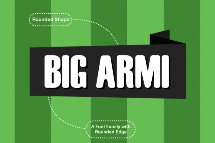 Big Armi Typeface Font Download