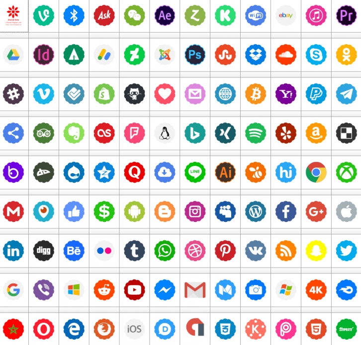 Font icons color Font Download