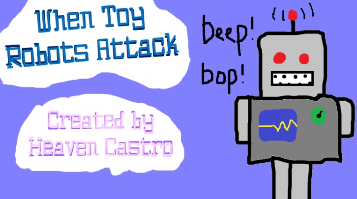 When Toy Robots Attack Font Download