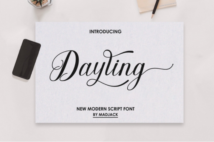 Dayling Script Font Download