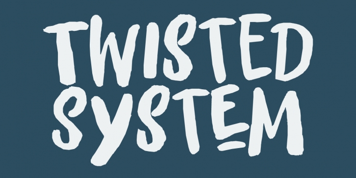 Twisted System DEMO Font Download