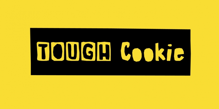 Tough Cookie Three Font Download