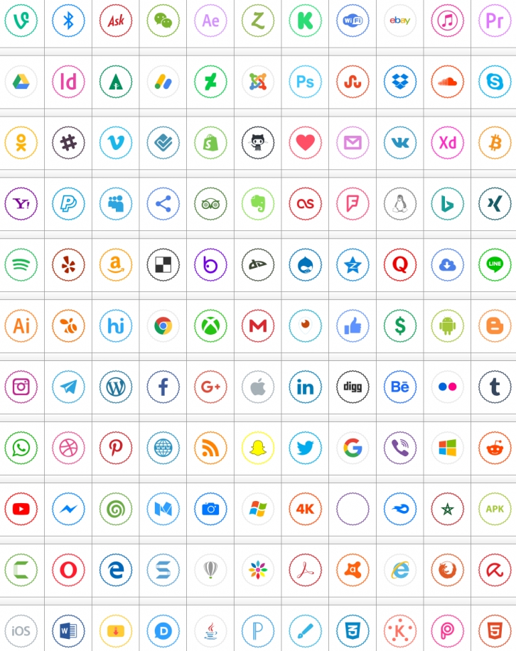 Icons Social Media 2 Font Download