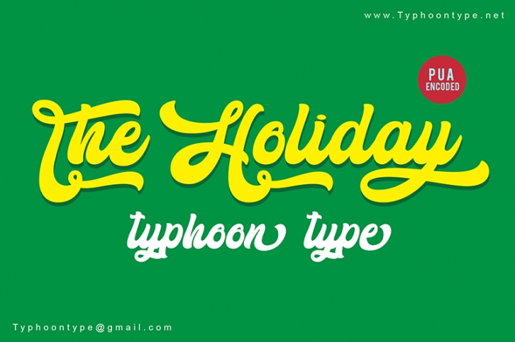 The Holiday Font Download