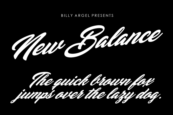 New Balance Font Download