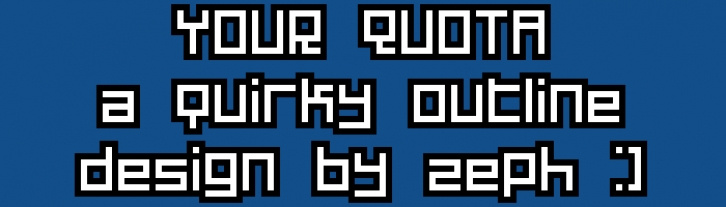 Your Quota Font Download