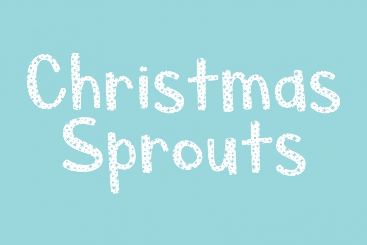 Christmas Sprouts Font Download