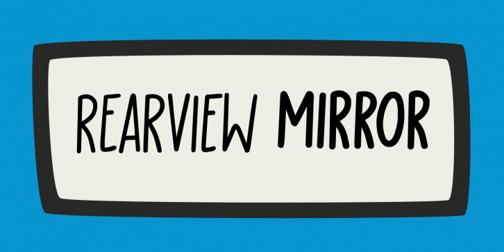 Rearview Mirror DEMO Font Download