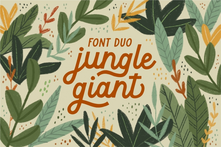 Jungle Giant Duo Font Download