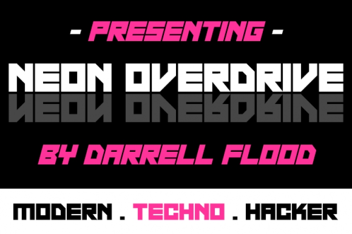 Neon Overdrive Font Download