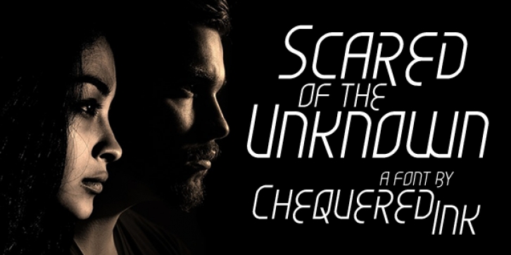Scared of the Unknow Font Download