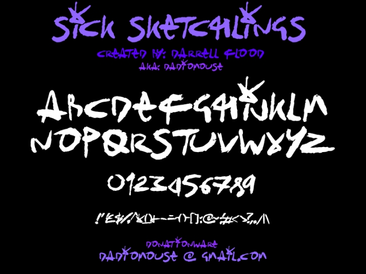 Sick Sketchlings Font Download
