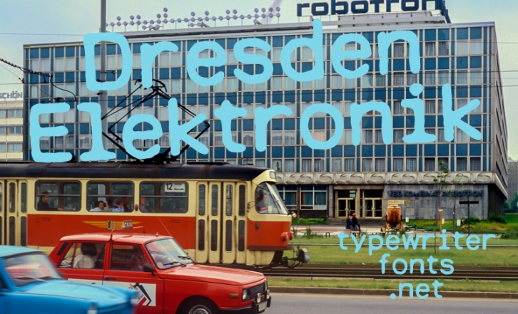 Dresden Elektronik Font Download