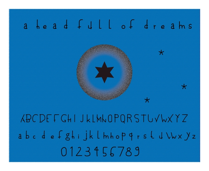 A head full of dreams Font Download