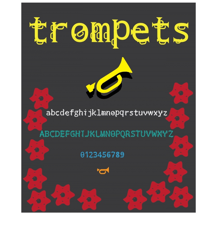Trompets Font Download