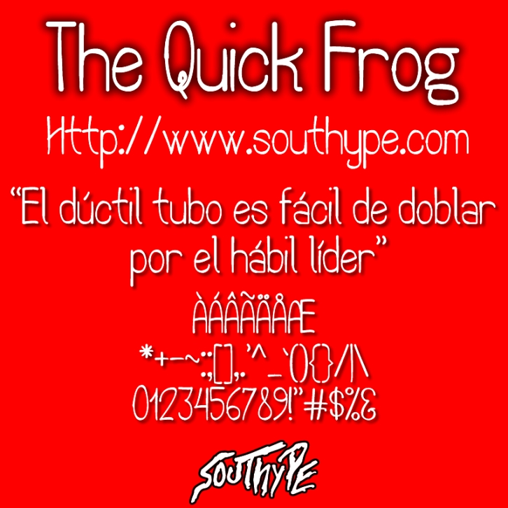 The Quick Frog S Font Download