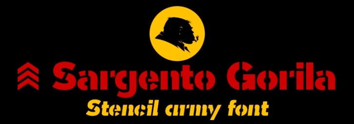 Sargento Gorila Font Download