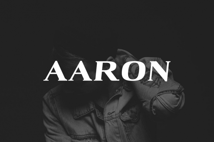 Aaron Black Font Download