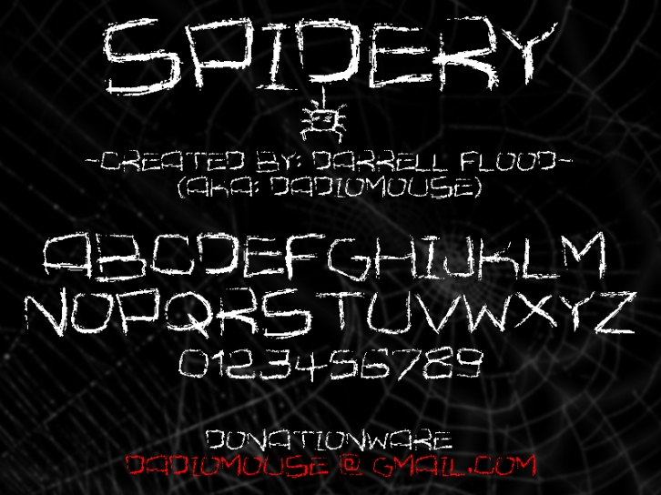 Spidery Font Download