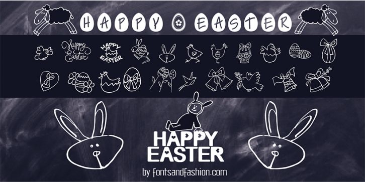 HAPPY EASTER Font Download