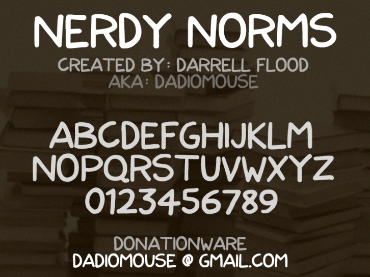 Nerdy Norms Font Download