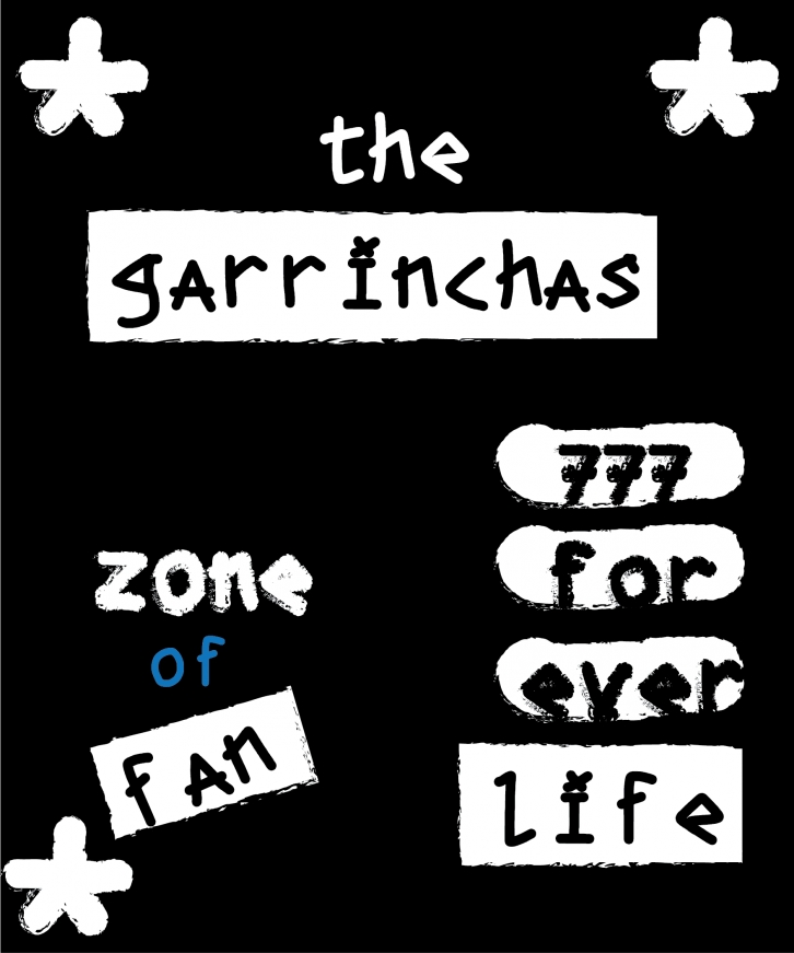 The garrinchas Font Download