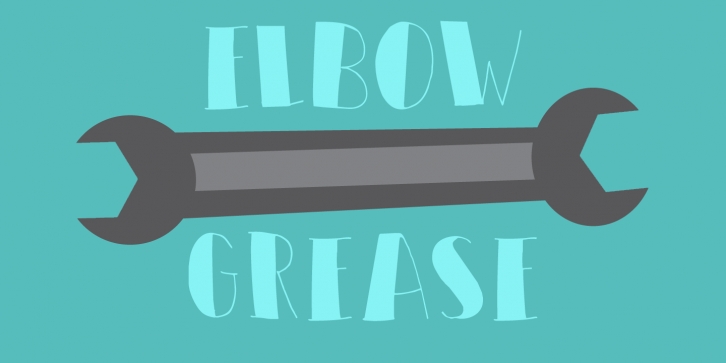 DK Elbow Grease Font Download