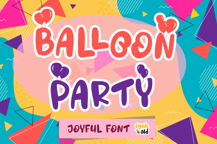 Balloon Party Font Download