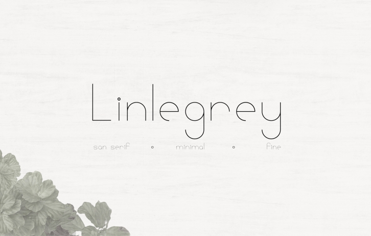 Linlegrey Font Download